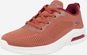 SKECHERS Sneakers laag in Rood: voorkant