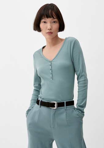 s.Oliver Shirt in Blauw: voorkant