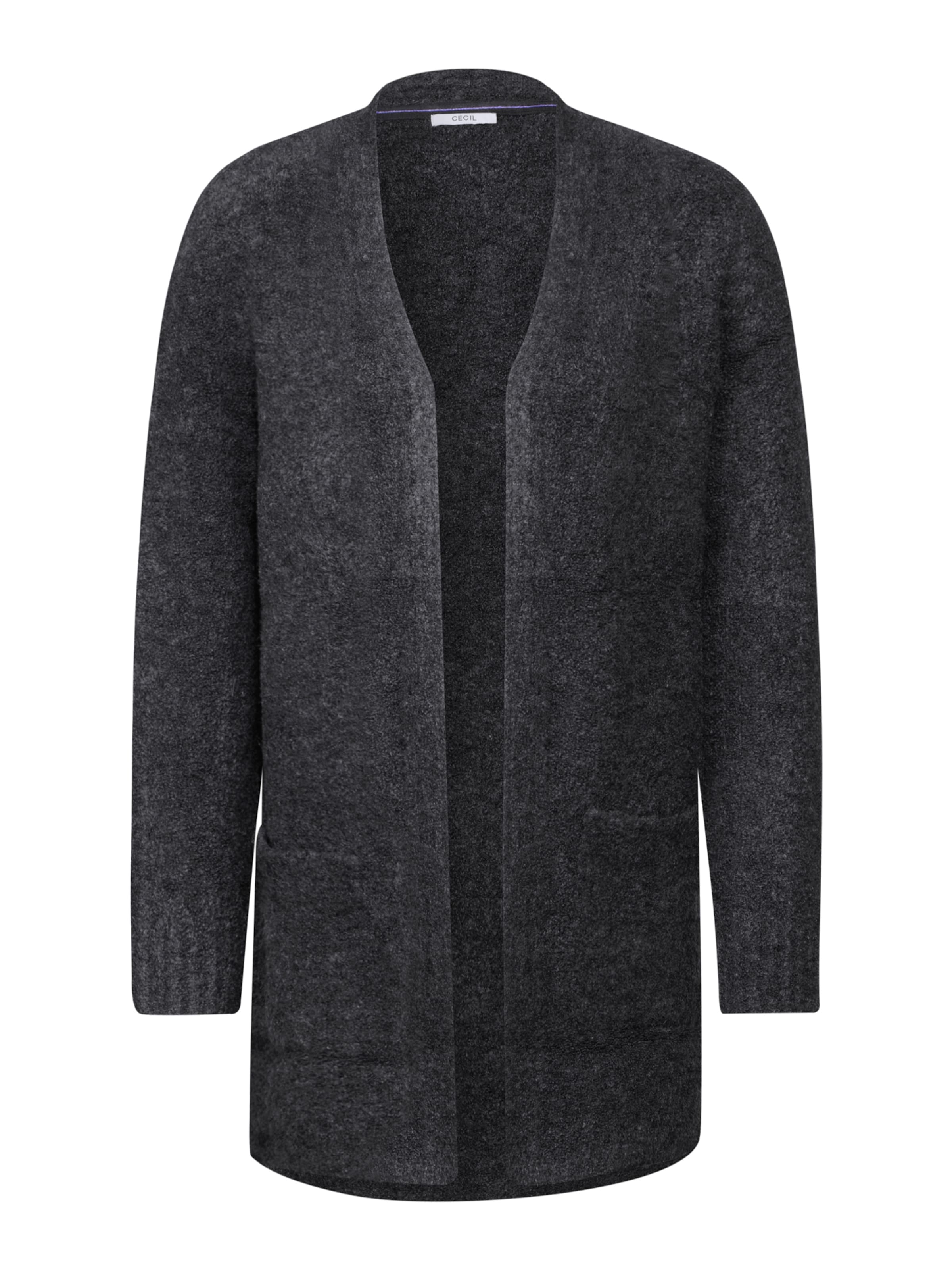CECIL Kardigán - Sivá: predná strana