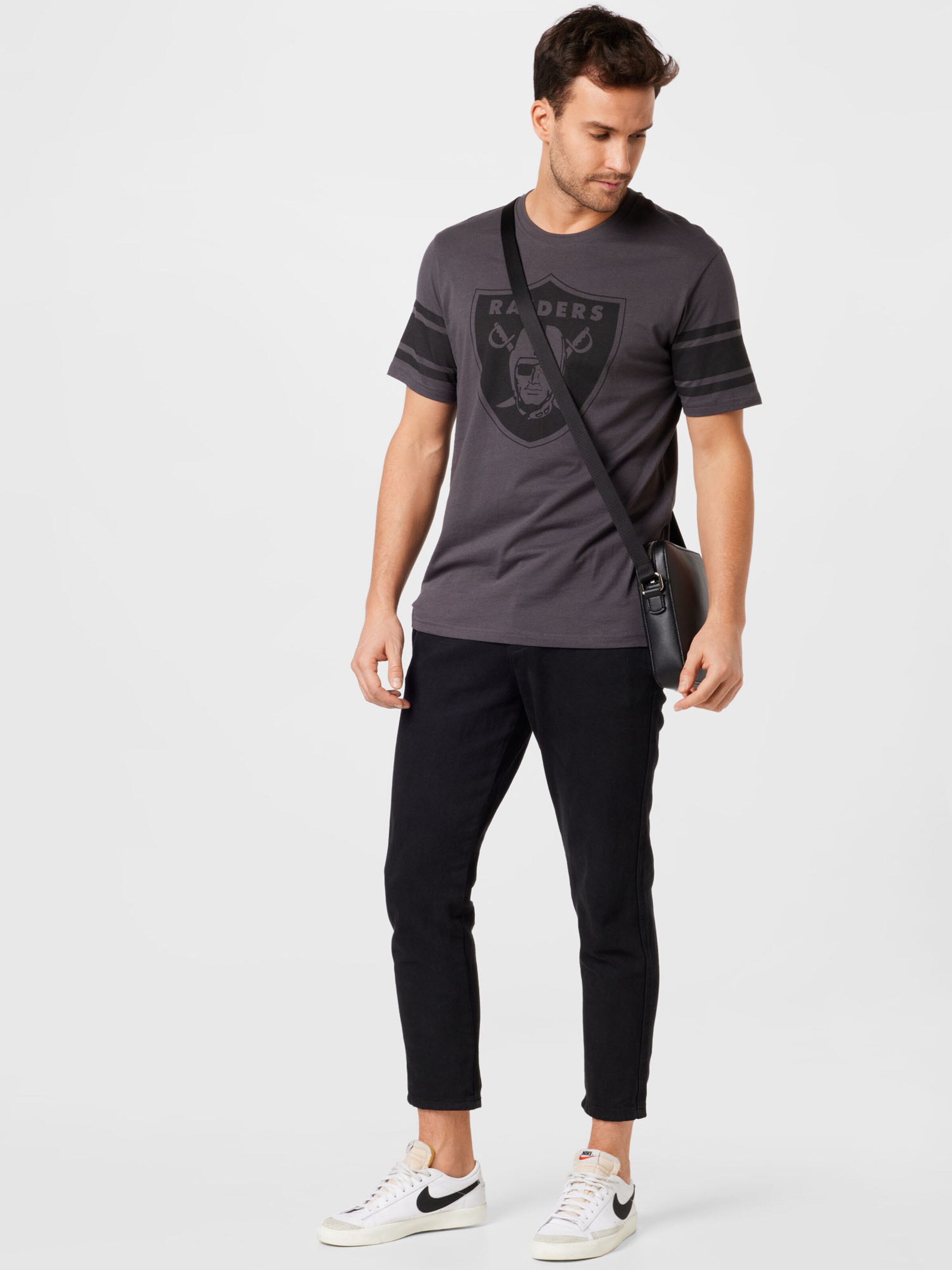 Männer Shirts Only & Sons T-Shirt 'NFL' in Graphit, Dunkelgrau - XZ71197 Männer Shirts Only & Sons T-Shirt 'NFL' in Graphit, Dunkelgrau - XZ71197