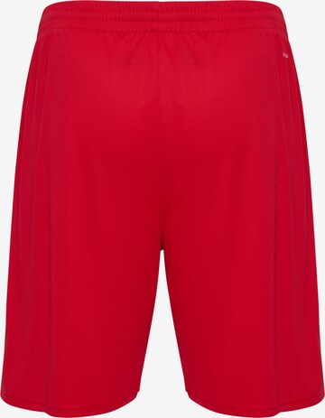 Hummel Regular Workout Pants in Red