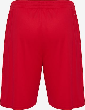 Hummel Regular Workout Pants in Red