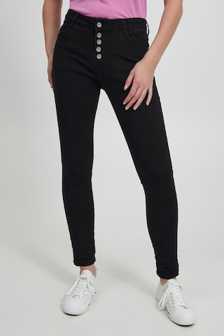 b.young Skinny Jeans 'BXKAILY' in Zwart: voorkant