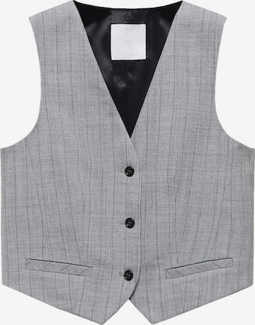 MANGO Vest 'lyon' in Grey: front