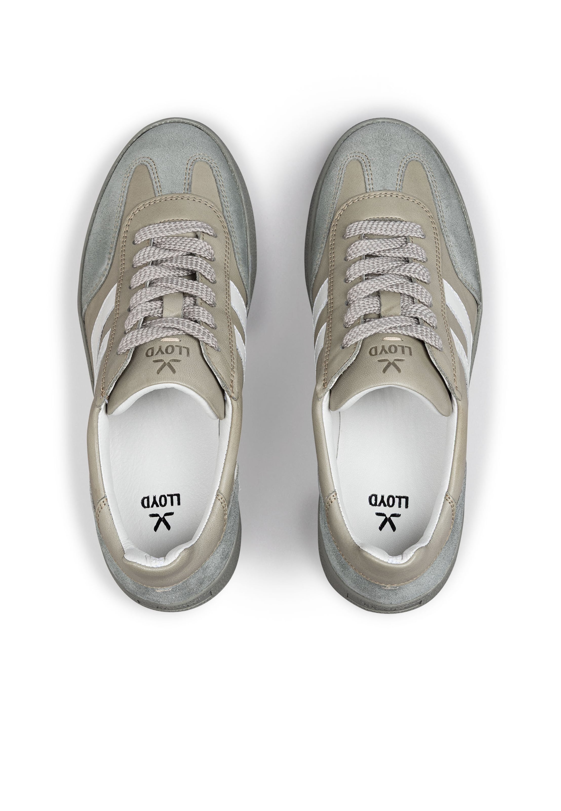 Baskets hautes LLOYD en vert