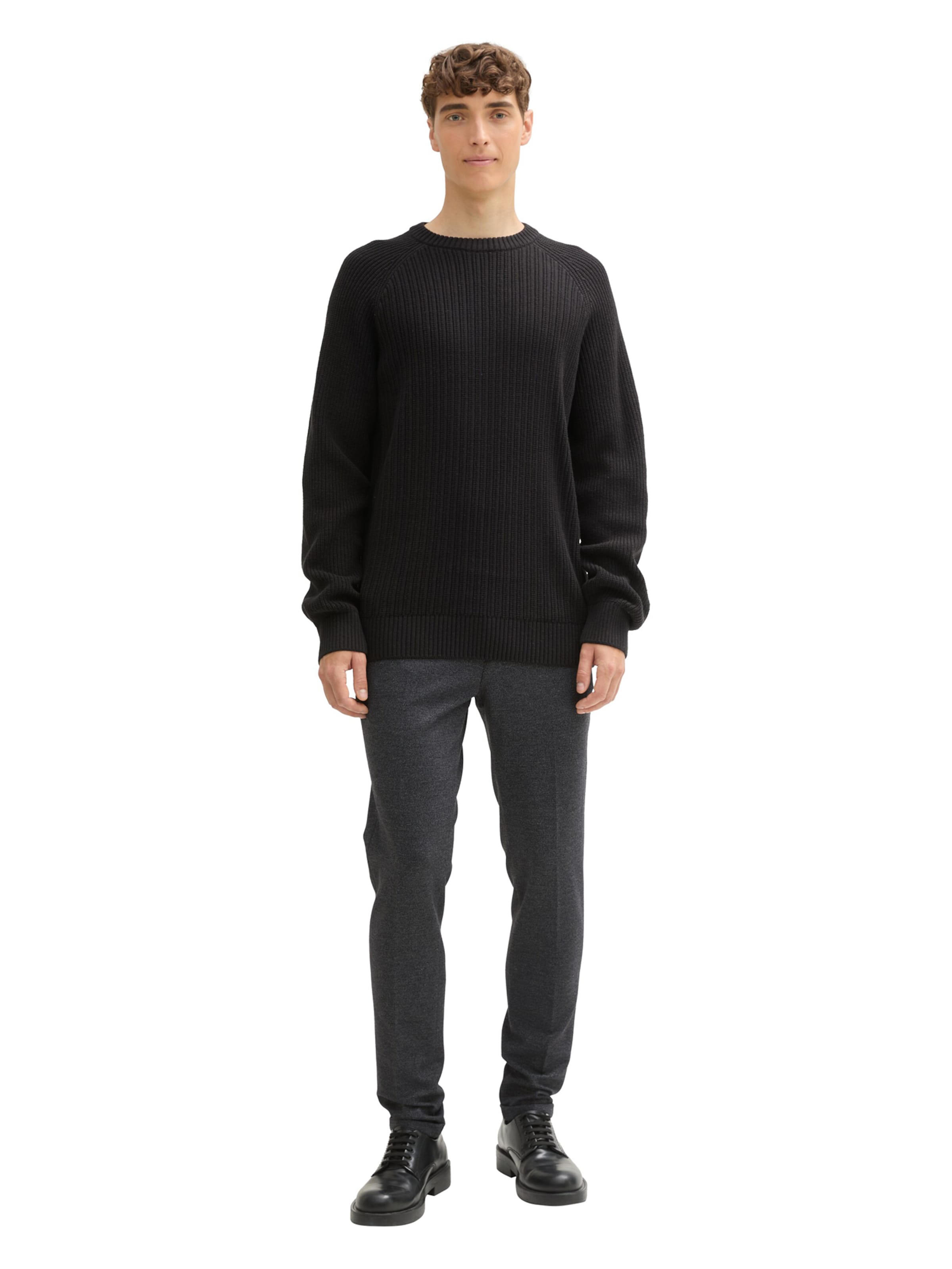 TOM TAILOR DENIM Slimfit Παντελόνι τσίνο σε γκρι