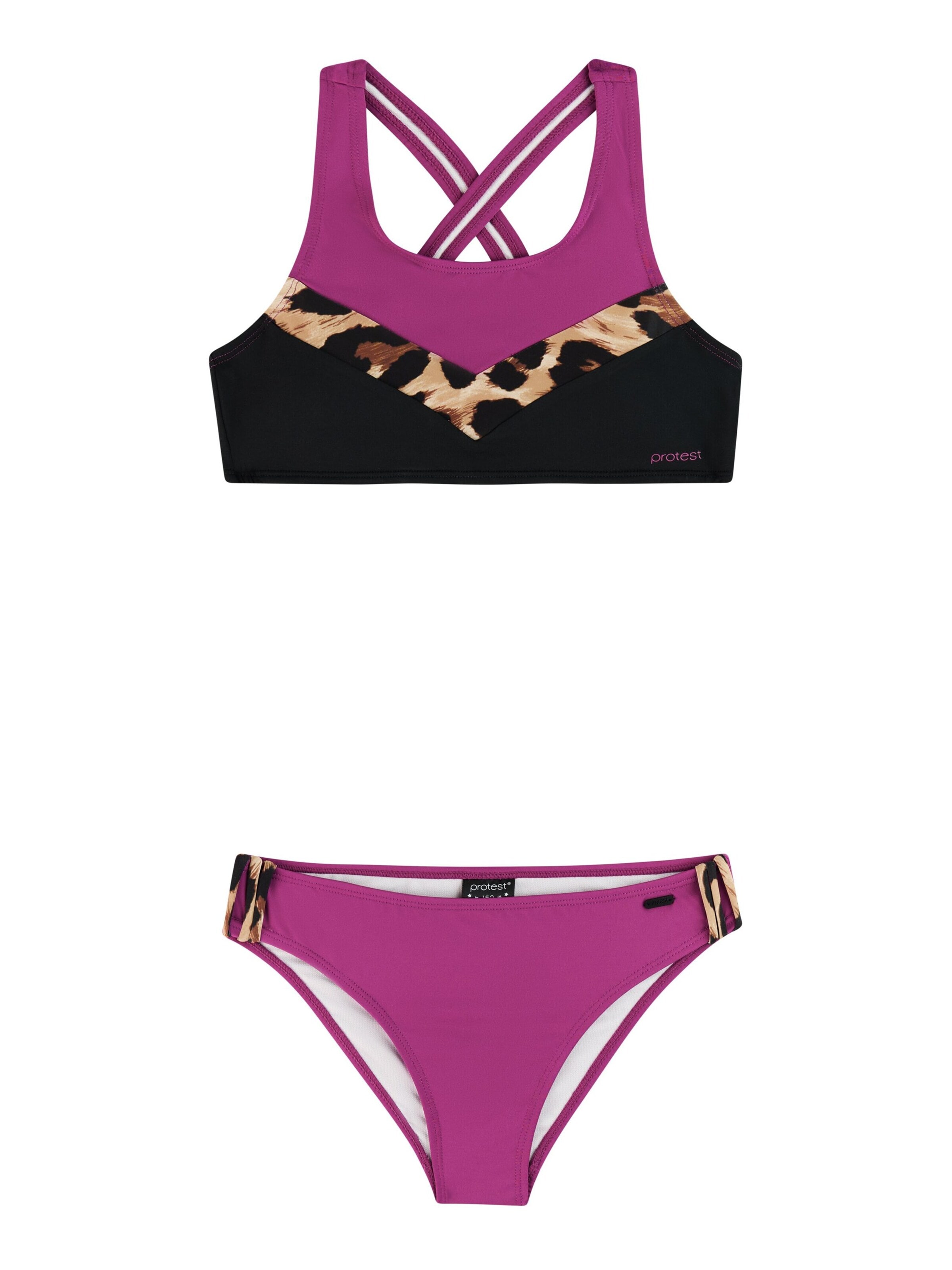 PROTEST Bikini 'PRTFruity JR' in Pink: front