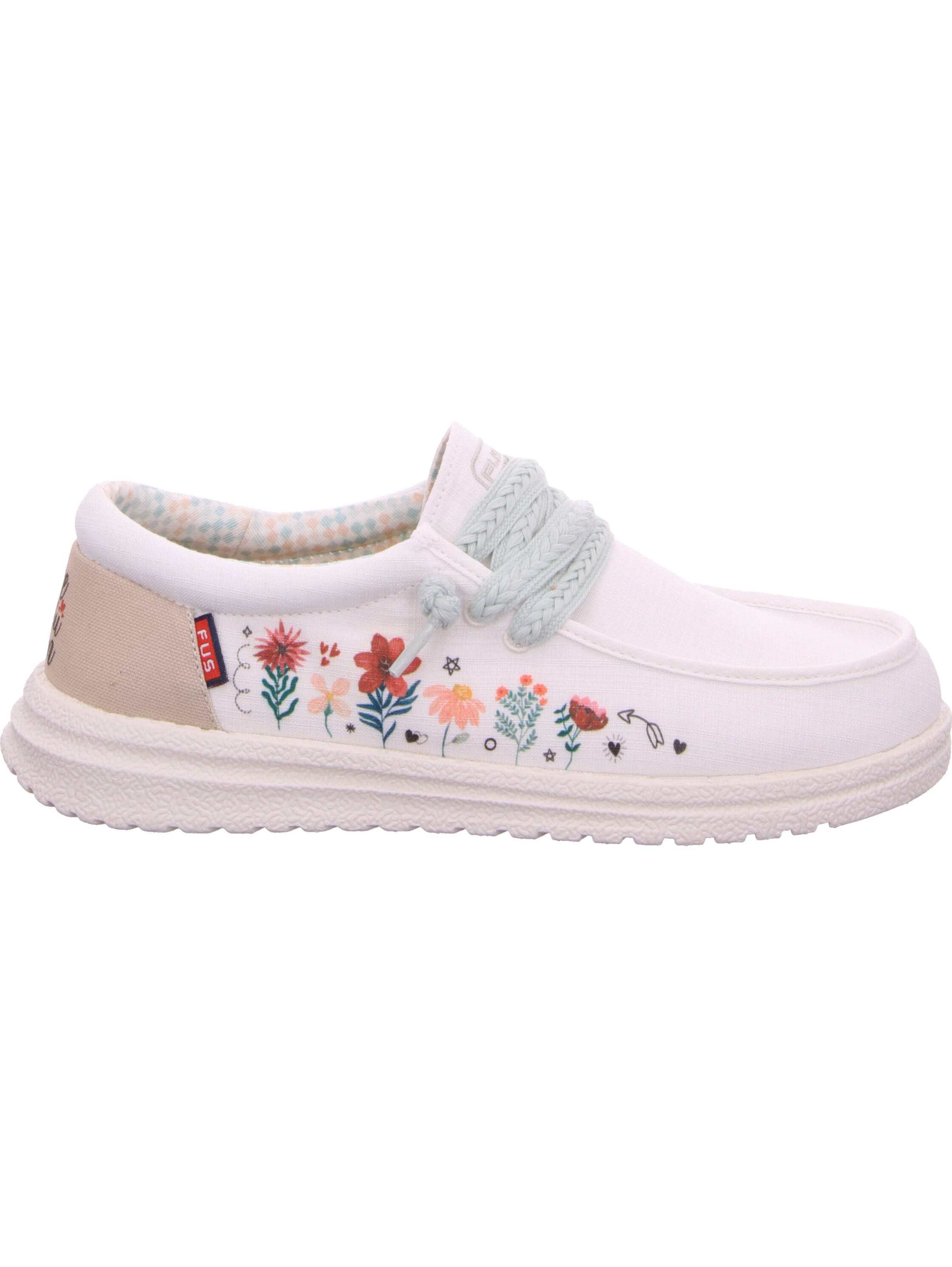 Fusion Moccasins 'Emma' in White
