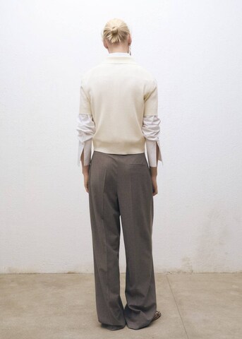 MANGO Sweater 'Kako' in Beige