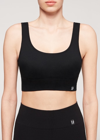 CALZEDONIA Bralette Top in Black: front
