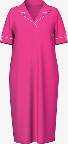 Ulla Popken Nachthemd in Roze: voorkant