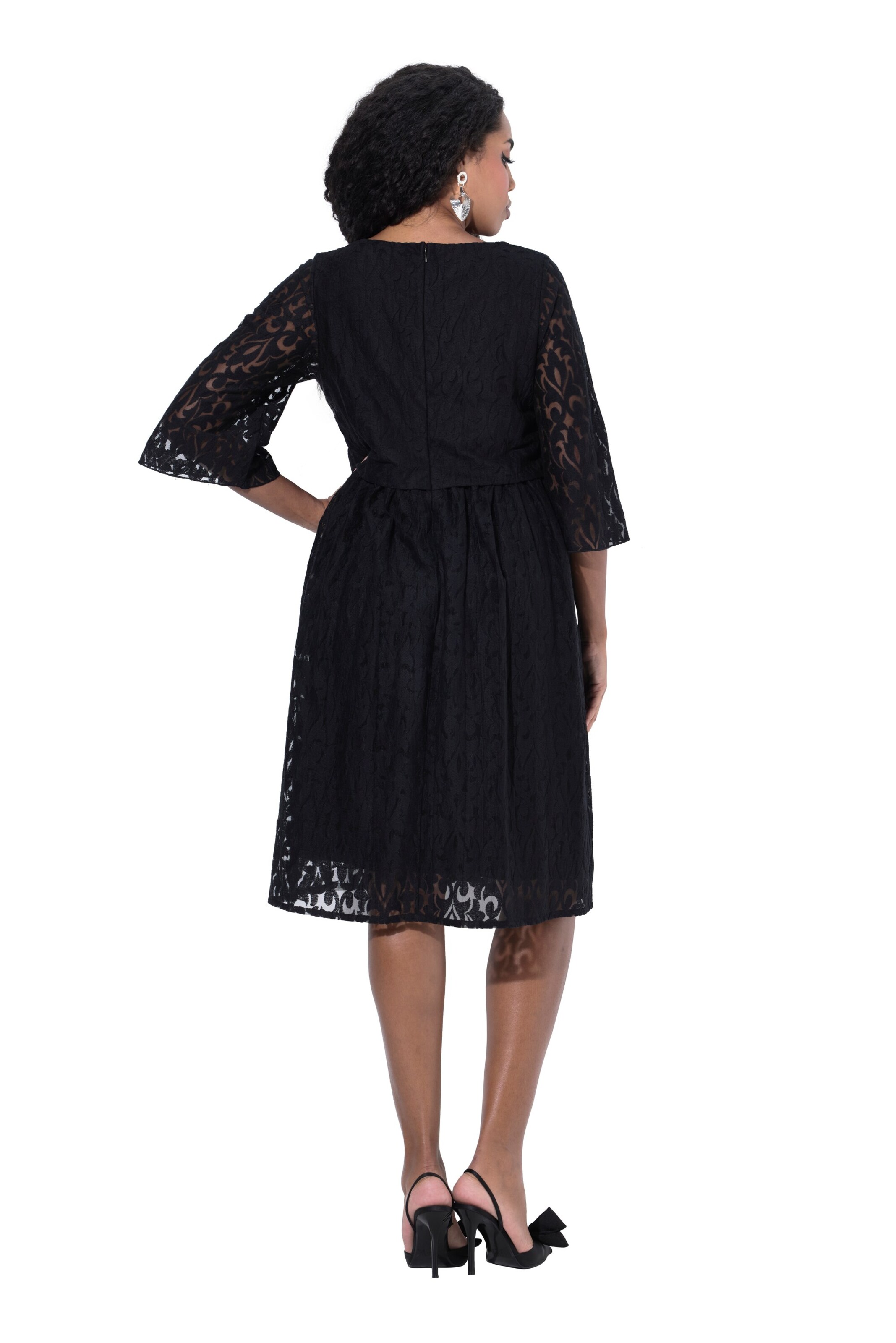 Ulla Popken Jurk in Zwart