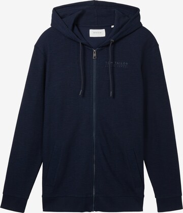 TOM TAILOR Sweatjacke in Blau: predná strana