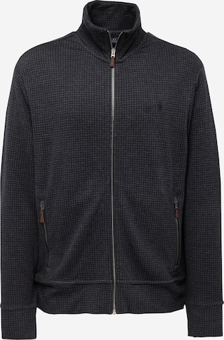 Polo Ralph Lauren Sweat jacket in Black: front