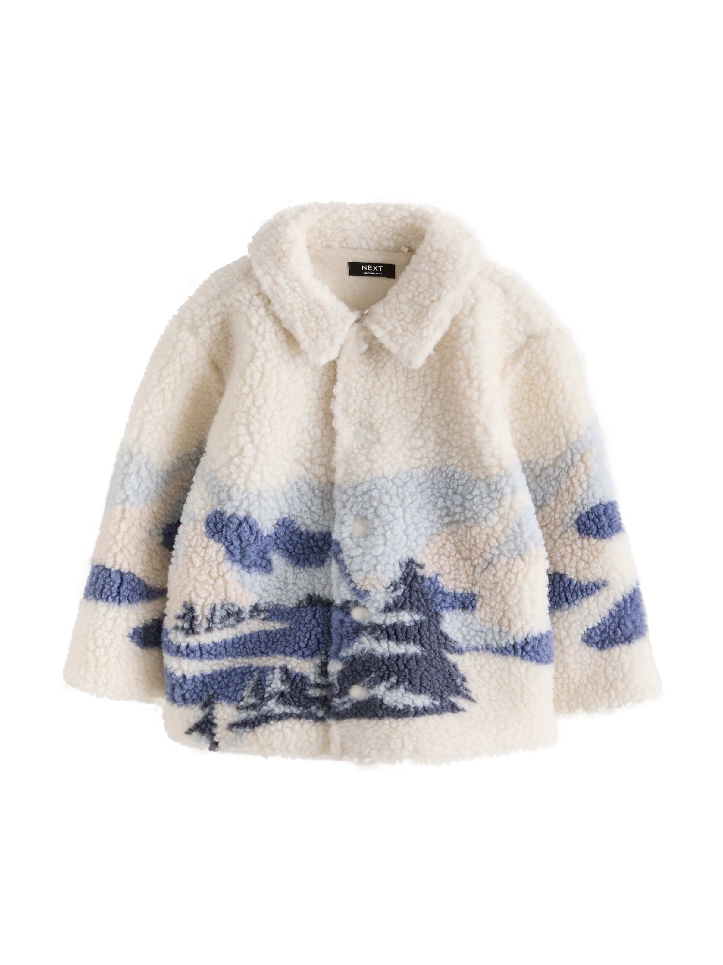 Next Tussenjas in Beige: voorkant