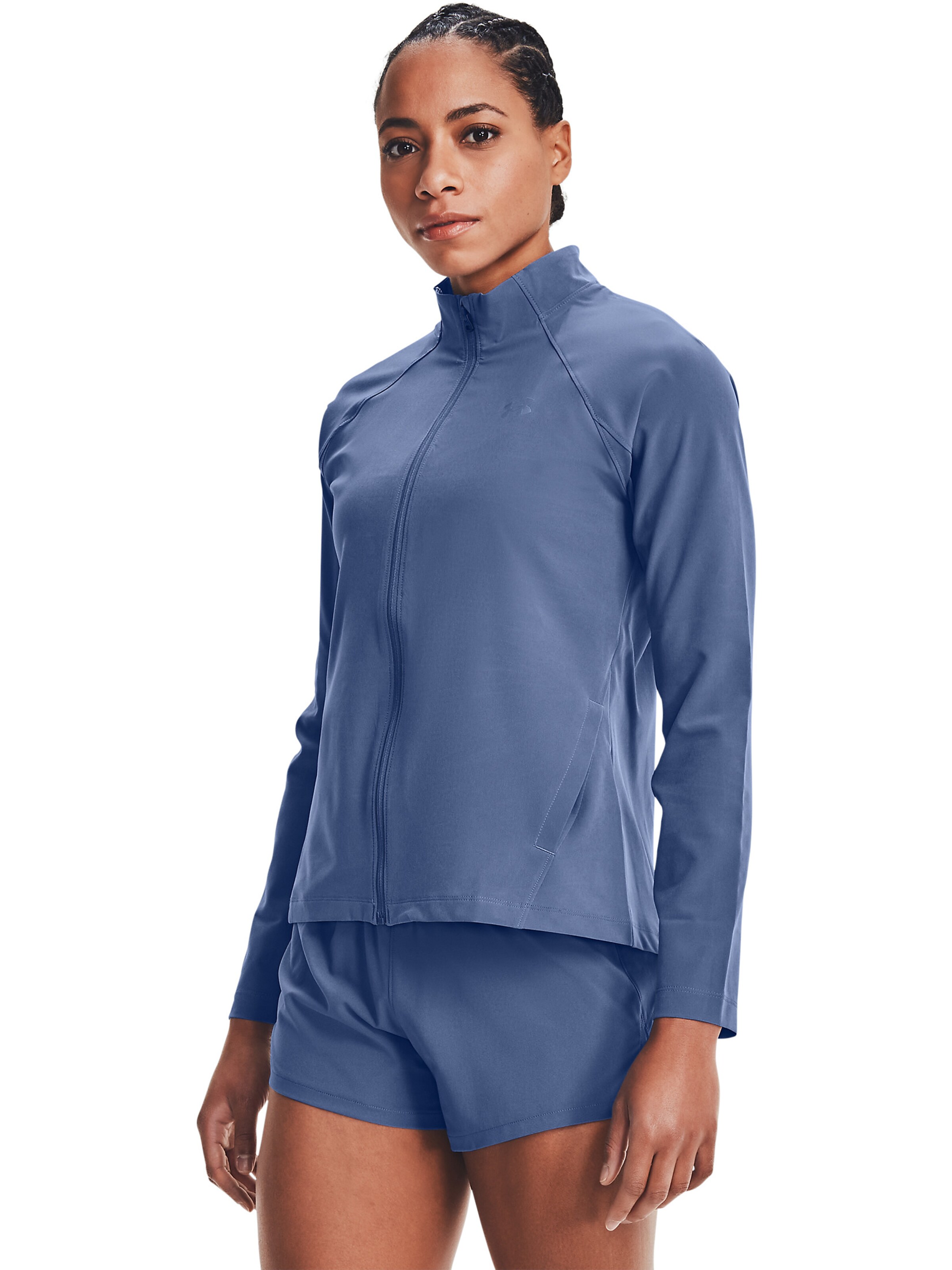 Frauen Sportarten UNDER ARMOUR Jacke 'Launch 3.0' in Taubenblau - PR25023 Frauen Sportarten UNDER ARMOUR Jacke 'Launch 3.0' in Taubenblau - PR25023