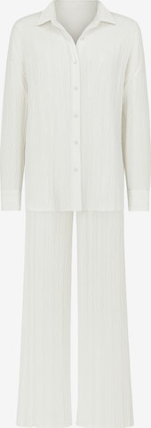 Elara Buksedragt i hvid: forside