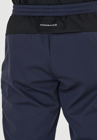 ENDURANCE Regular Outdoorhose 'Lincoln' in Blau