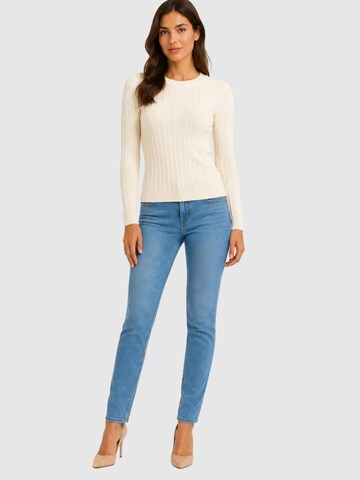 Pull-over VERO MODA en blanc