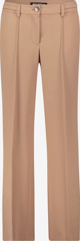 Betty Barclay Loose fit Pleated Pants in Brown: front