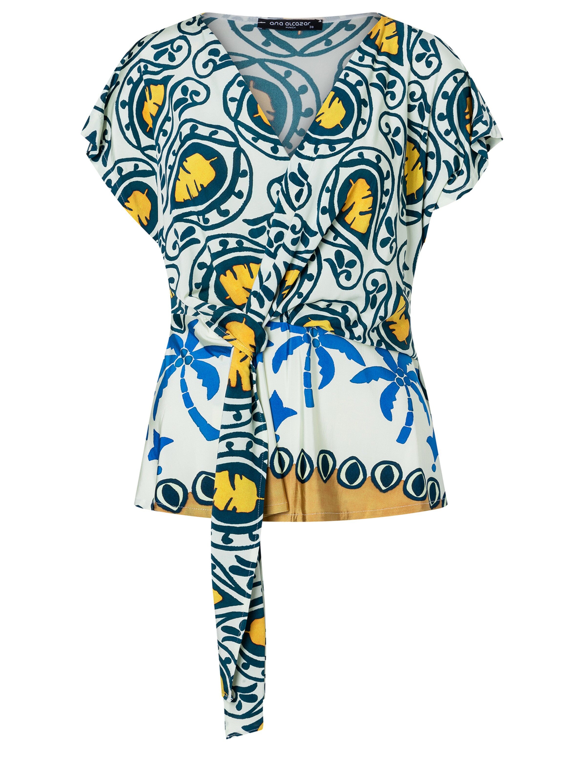 Ana Alcazar Top 'Winasa' in Mixed colours: front