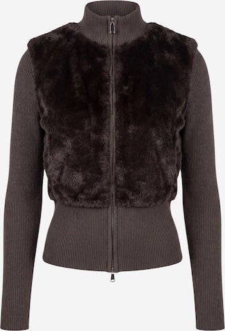 studioselect Strickjacke 'Maira' in Braun: Vorderseite