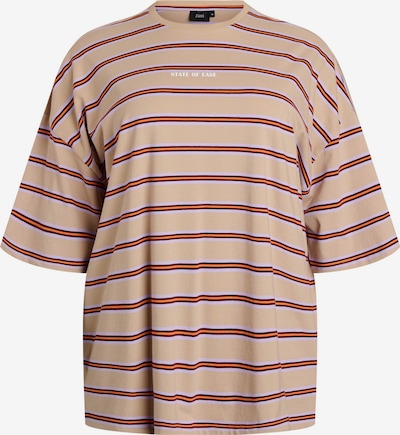 Zizzi Särk 'Luni' XL-XXL suuruses tumebeež / šoko / lavendel / oranž, Tootevaade