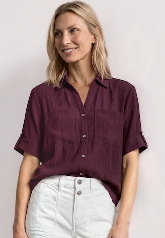 STREET ONE Blouse in Purple: front