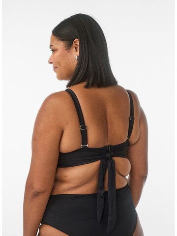 Swim by Zizzi Bralette Bikini top 'Bessie' in Black
