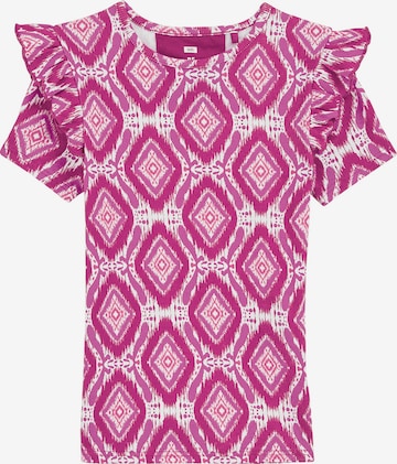 purpurinė WE Fashion Marškinėliai: priekis