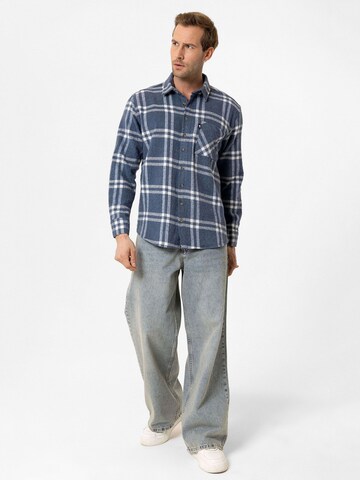 Moxx Paris - Ajuste regular Camisa 'Noah' en azul