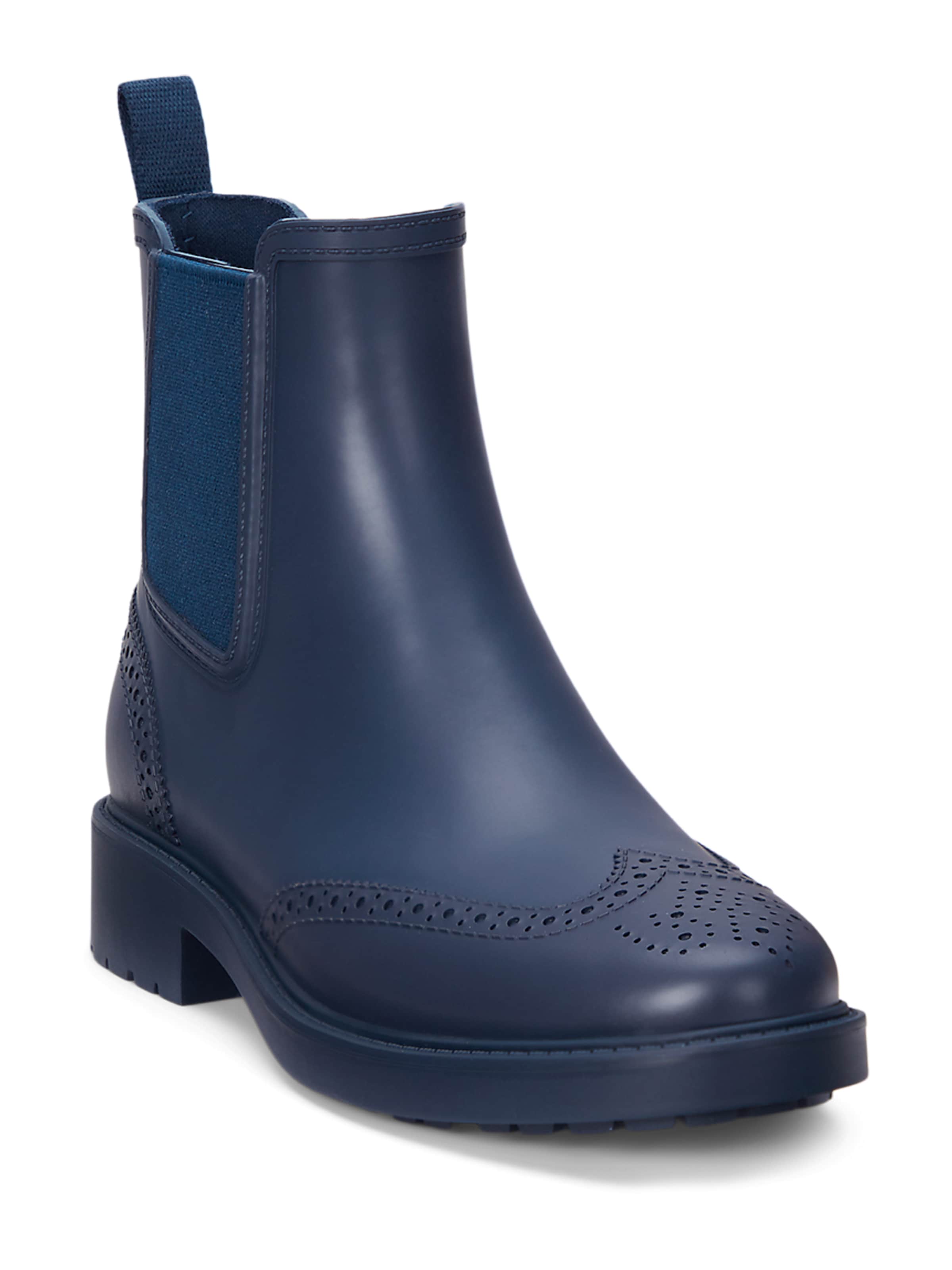 Chelsea Boots Lauren Ralph Lauren en bleu : devant