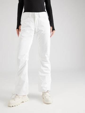 Regular Pantalon de sport 'BACKYARD' ROXY en blanc : devant