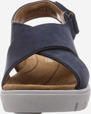 CLARKS Sandaal in Blauw