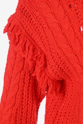 MANGO Sweater & Cardigan in S in Red