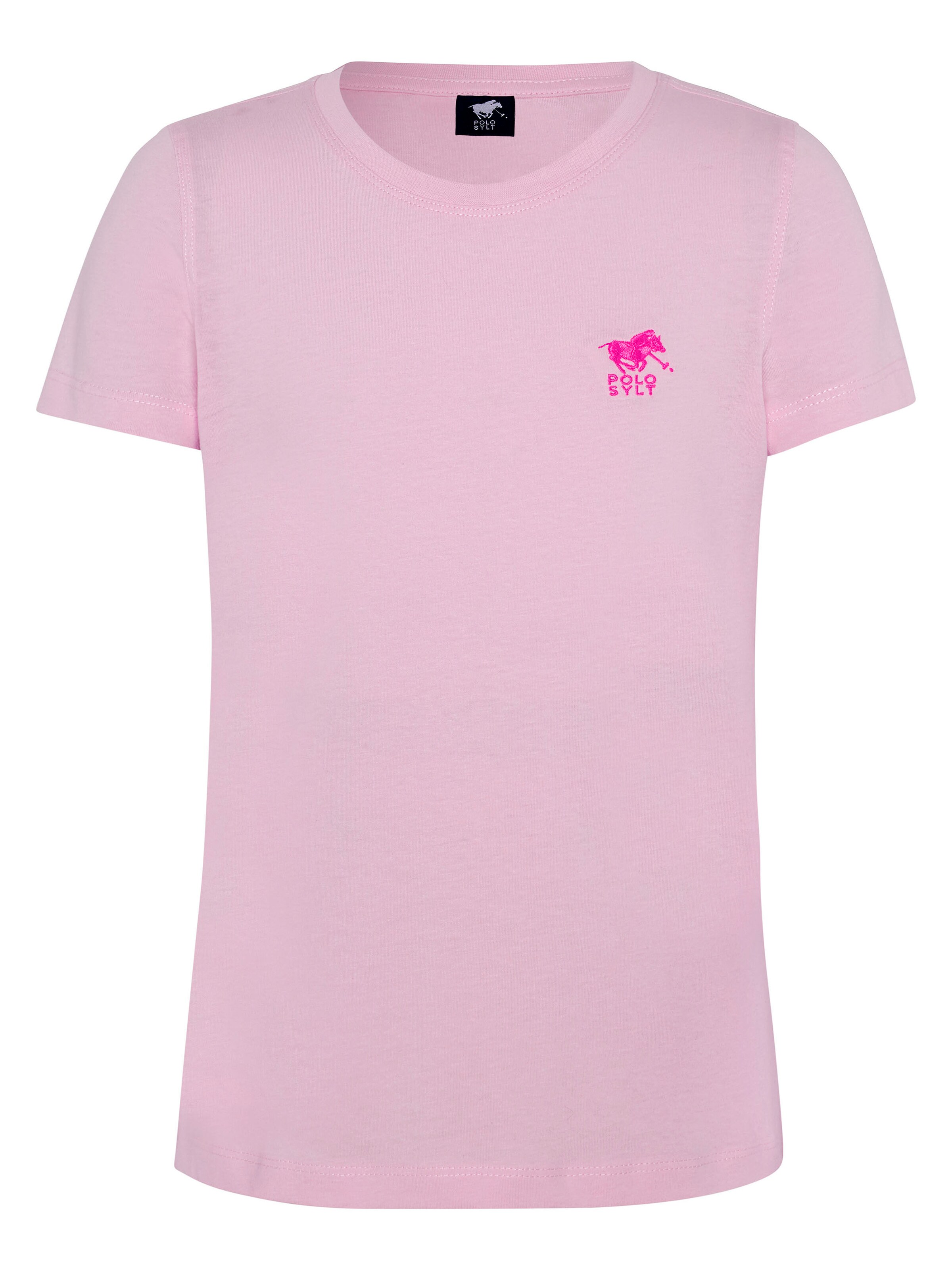 Polo Sylt T-Shirt in Pink: Vorderseite