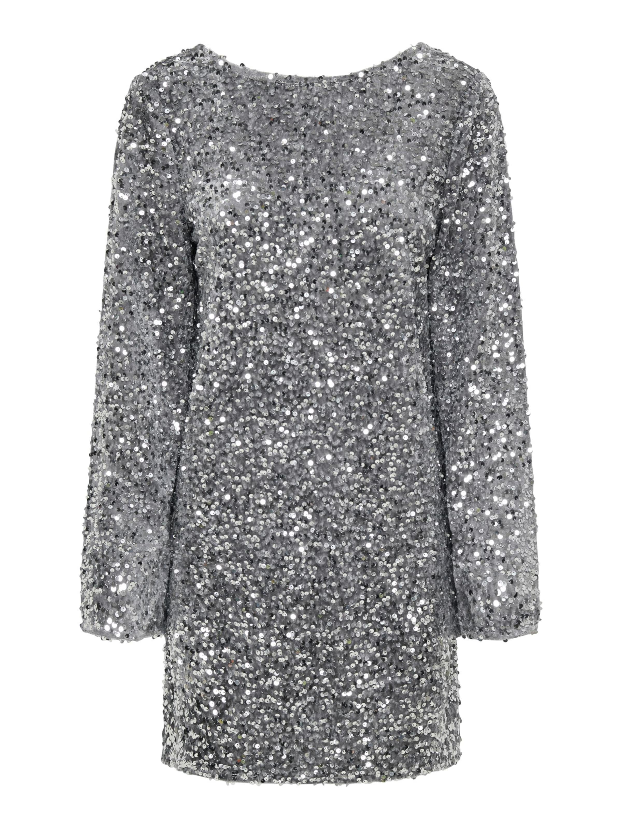 JDY Cocktail Dress 'JDYSARA' in Silver: front