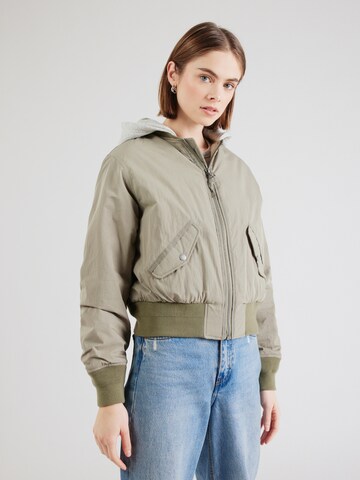 Superdry Overgangsjakke i grøn: forside