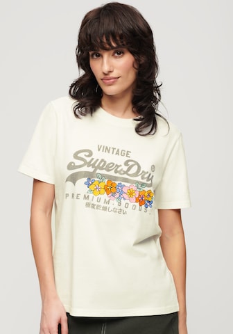 Superdry & Co - Camisa em branco: frente
