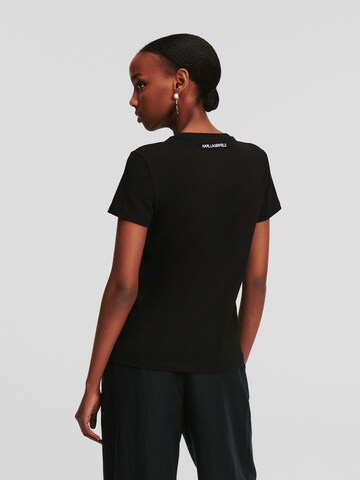 Karl Lagerfeld Shirt in Schwarz