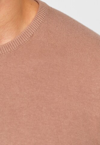 INDICODE JEANS Sweater 'Benjamin' in Beige