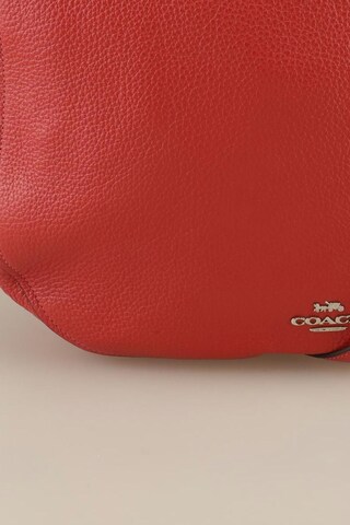 COACH Handtasche gross Leder One Size in Rot