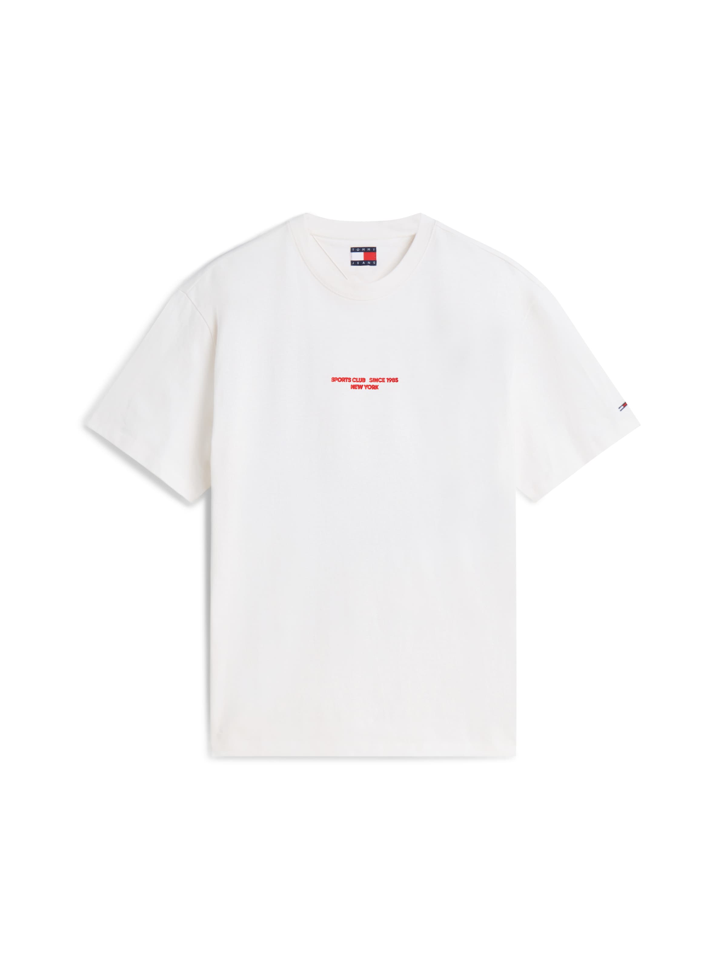 Tommy Jeans Shirt in White: front