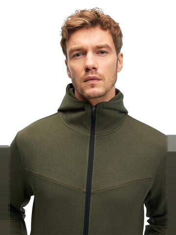 Grimelange Zip-Up Hoodie in Green