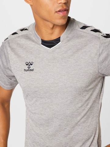 T-Shirt fonctionnel Hummel en gris