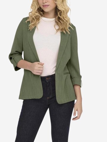 Blazer 'Onlmarsa ¾ Wvn Noos 15308084' di ONLY in verde: frontale