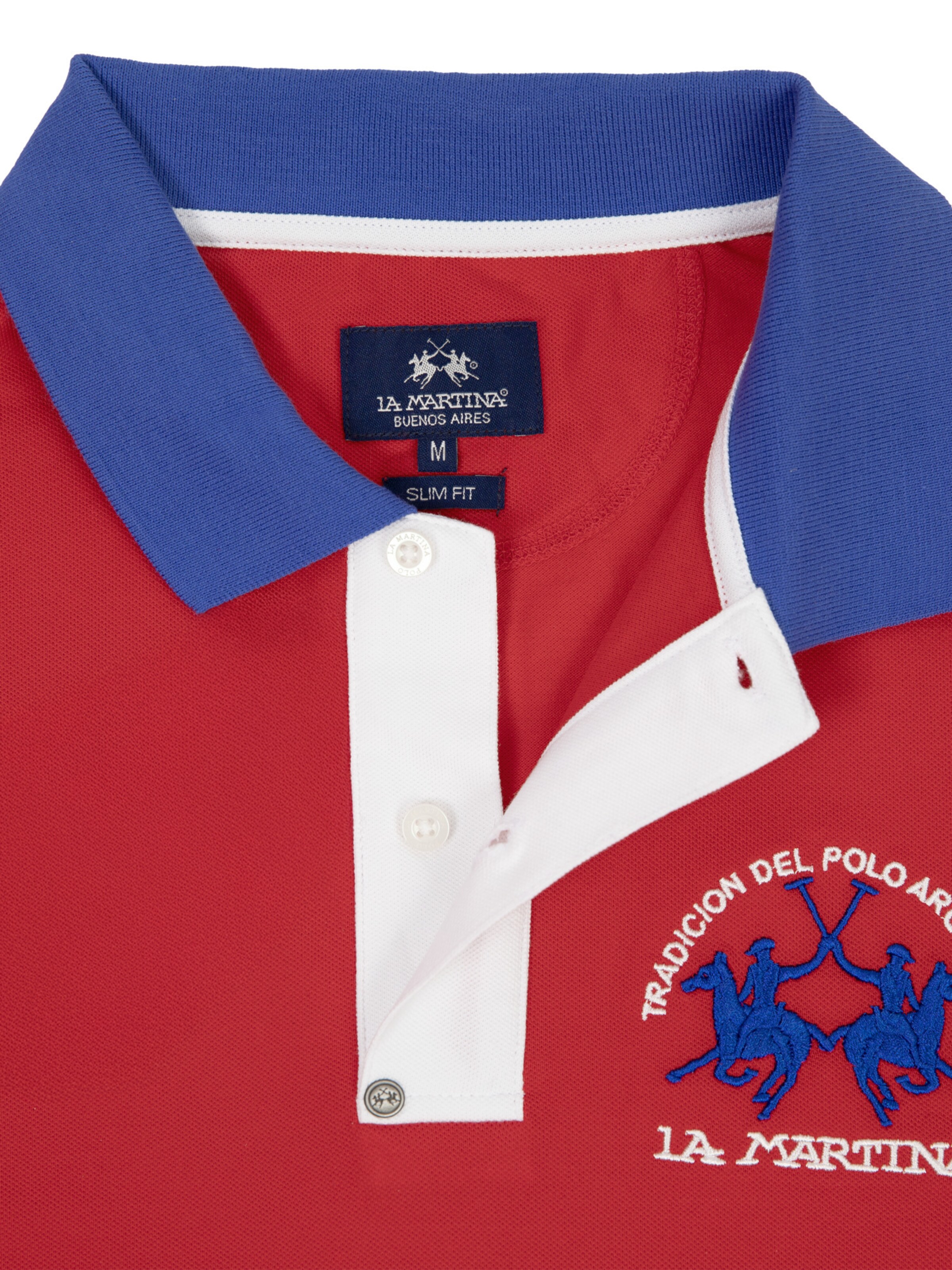 T-Shirt 'MAP005' La Martina en rouge