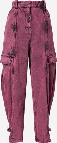 Tapered Jeans de la 3.1 Phillip Lim pe roz: față