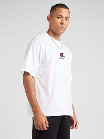 Champion Authentic Athletic Apparel T-Shirt in Weiß: Vorderseite