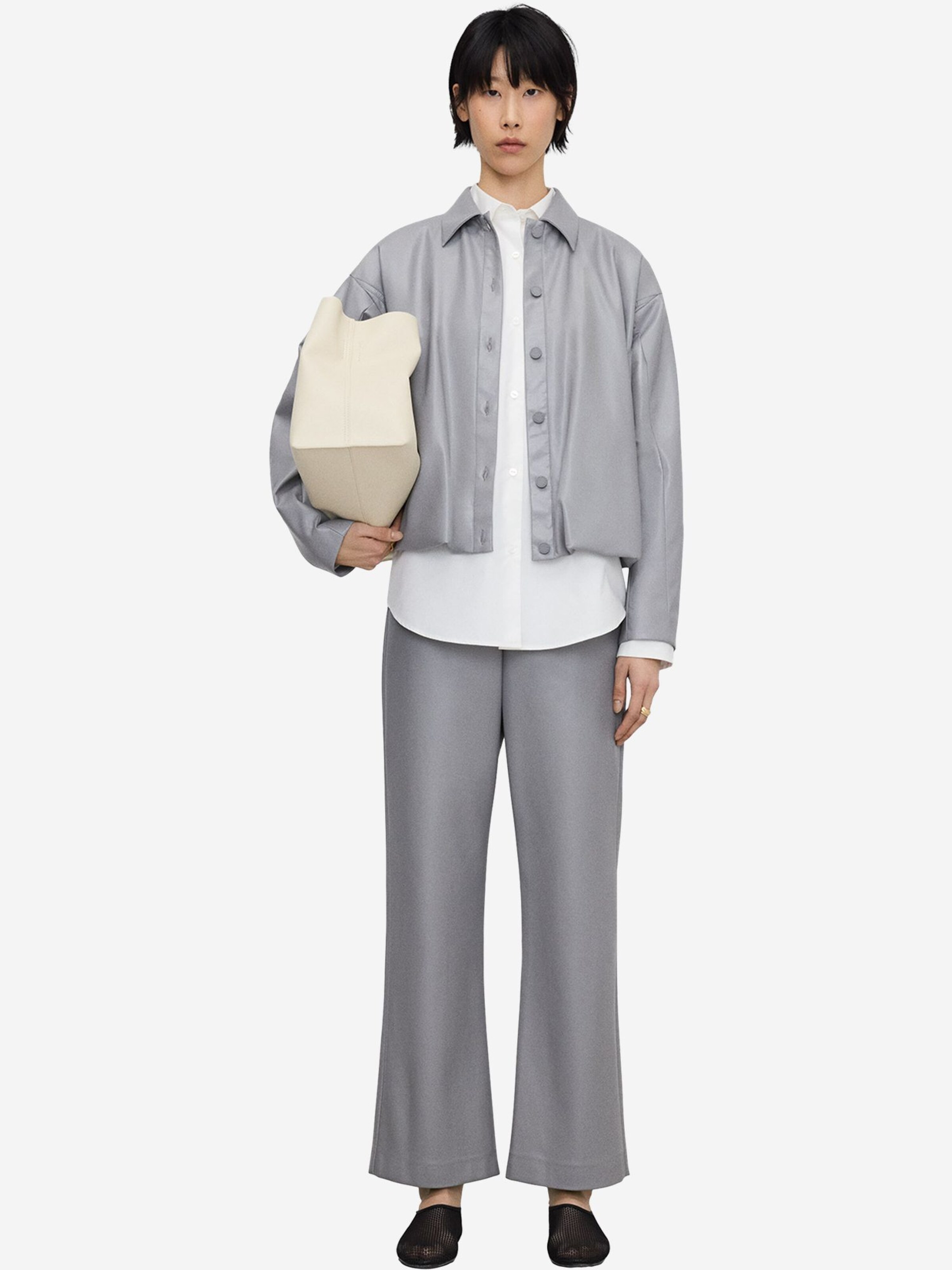 regular Pantaloni di Adolfo Dominguez in grigio